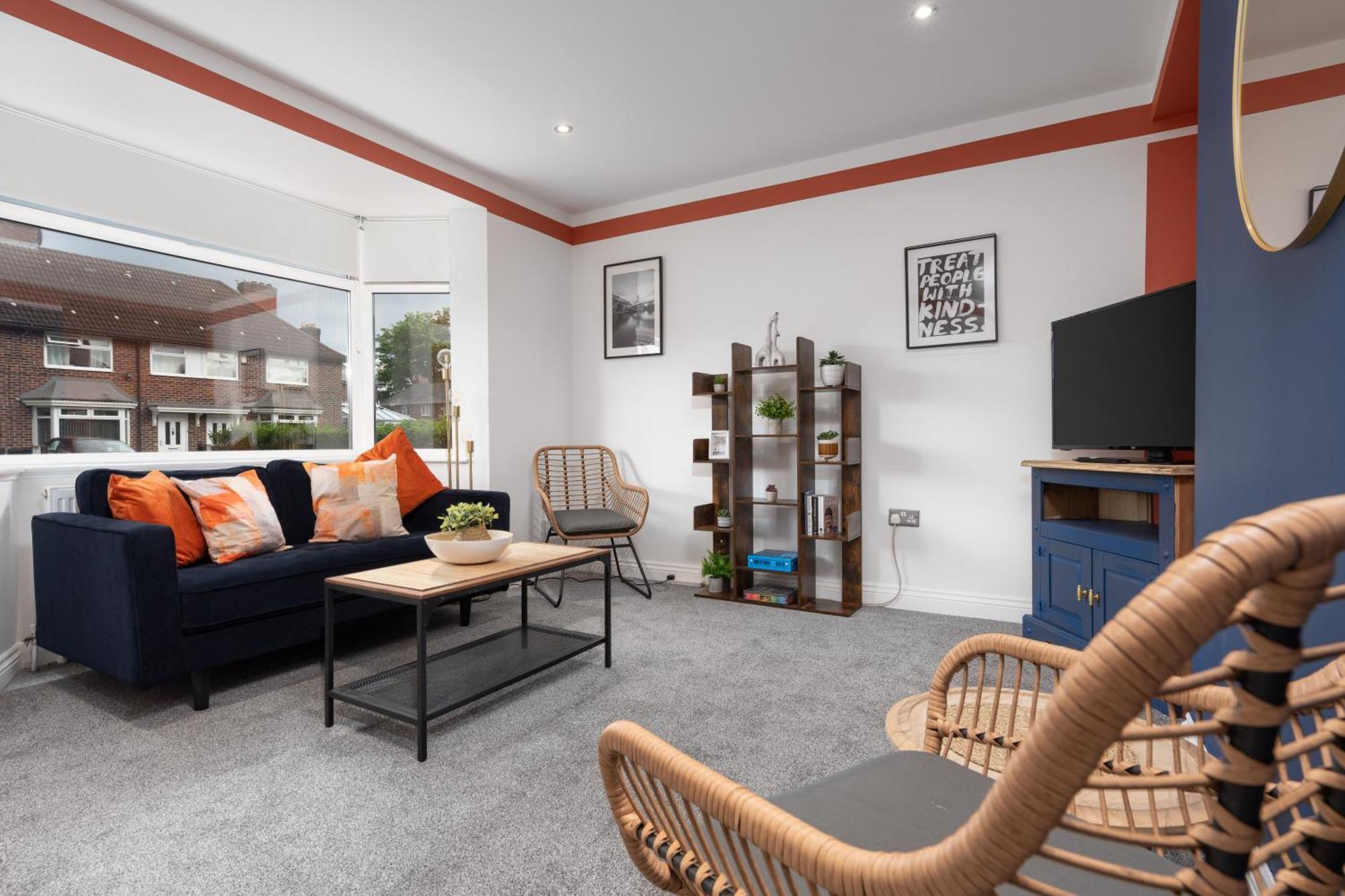 Shawe House - 10 Minute Mcr Airport - Free Parking Villa Wythenshawe Cameră foto